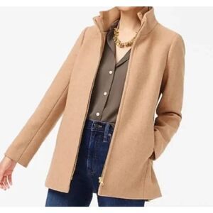 J CREW Factory Village Wool Coat Size 0P